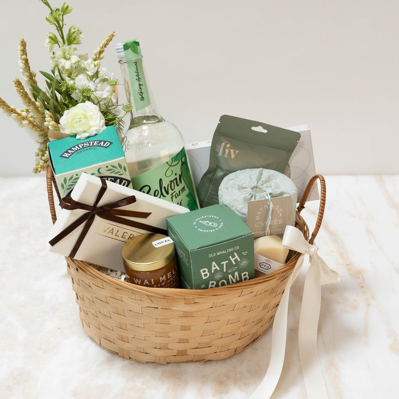 J'Adore Seafoam Gift Basket