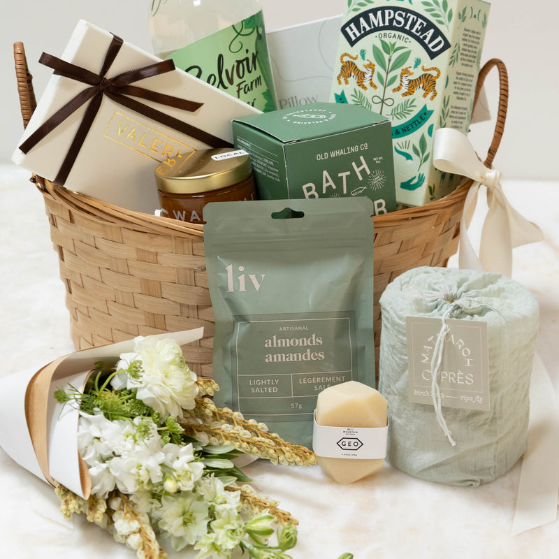 J'Adore Seafoam Gift Basket