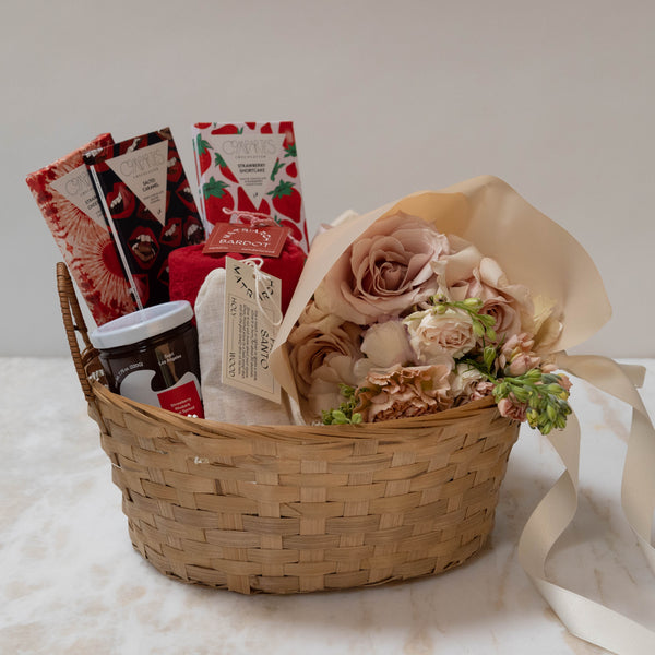 She's Red Hot Gift Basket