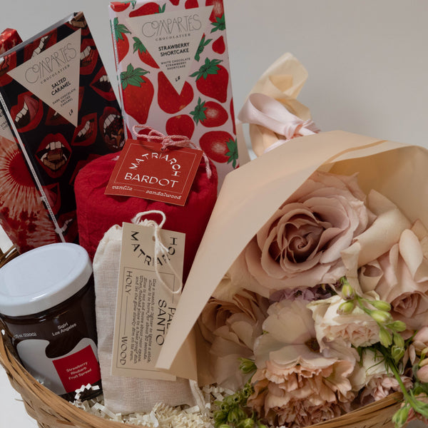 She's Red Hot Gift Basket