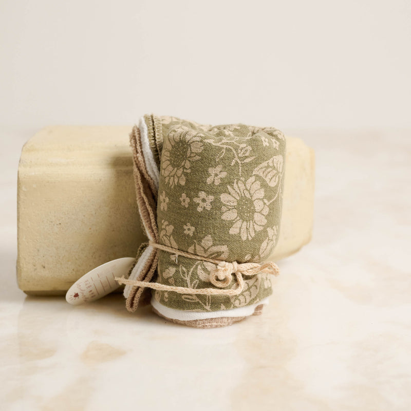 New Mom Gift Basket Green