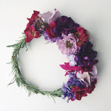Custom Silk Flower Crown