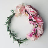 Custom Silk Flower Crown